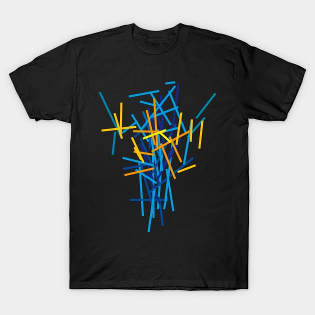 abstract art - "heaven" T-Shirt by Nikokosmos